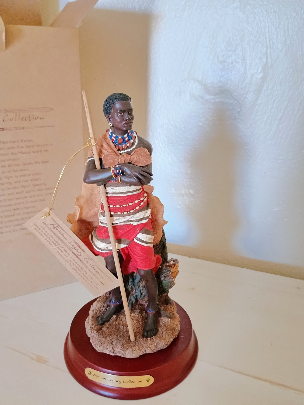 African Legacy Collectible - Samburu Warrior